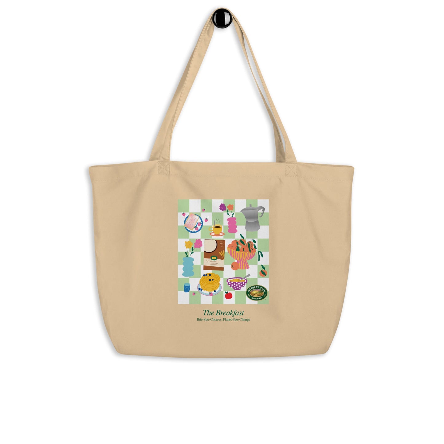 "The Breakfast" Organic Tote - Large