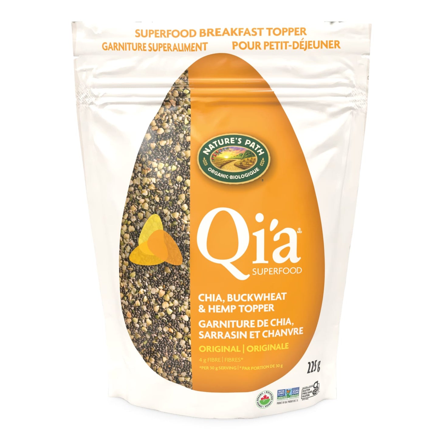 Chia, Buckwheat & Hemp Superfood Breakfast Topper Cereal