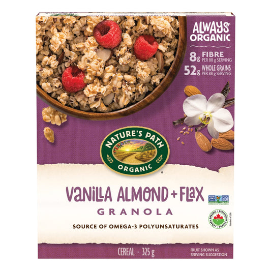 Vanilla Almond + Flax Granola