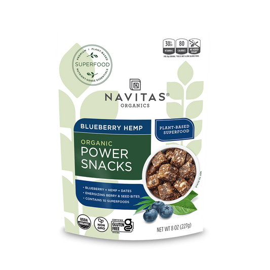 Power Snacks Blueberry Hemp