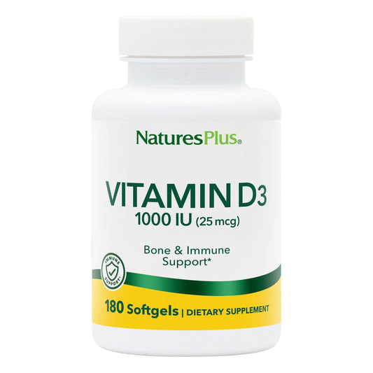 Vitamin D3 1000 IU Softgels