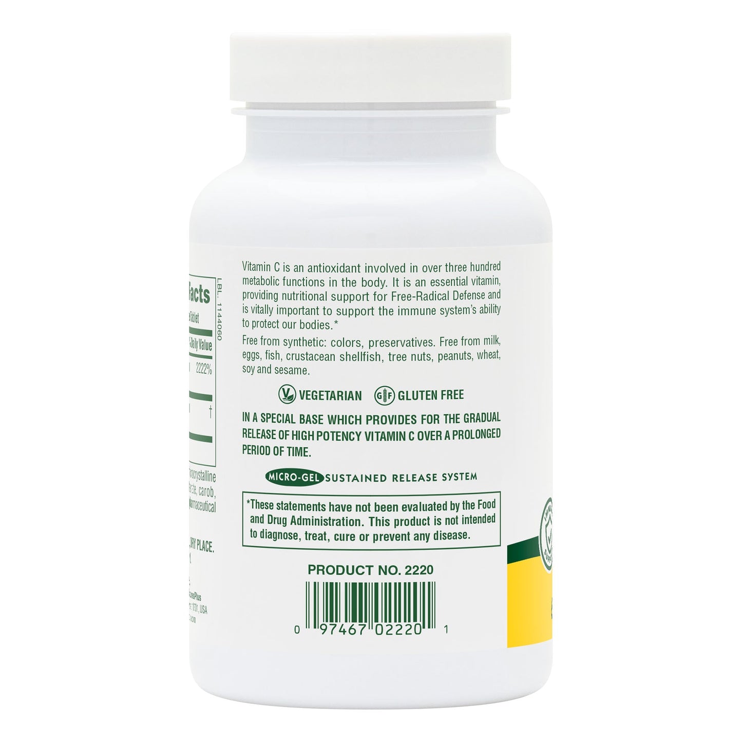 Ultra-C 2,000 mg Sustained Release Tablets