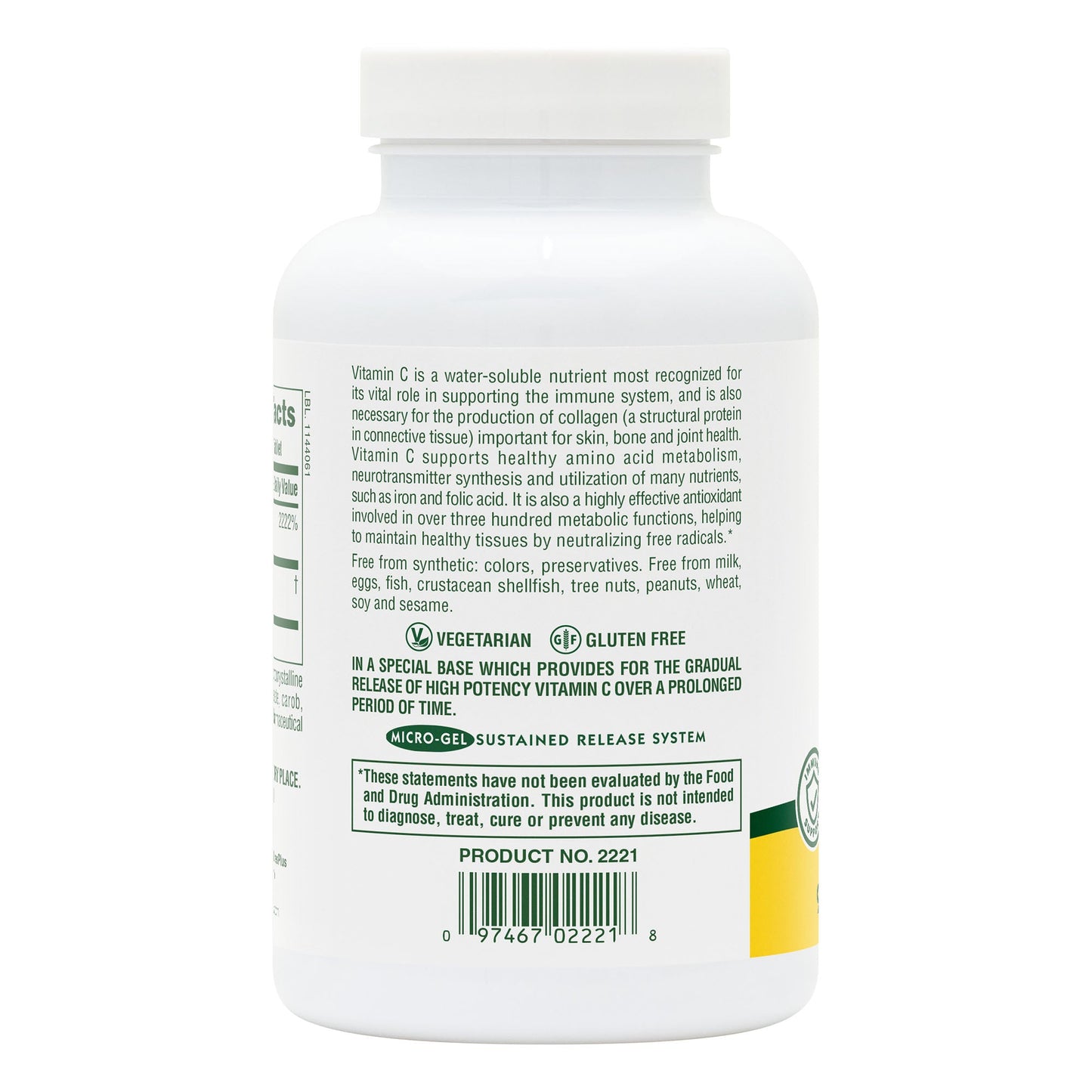 Ultra-C 2,000 mg Sustained Release Tablets