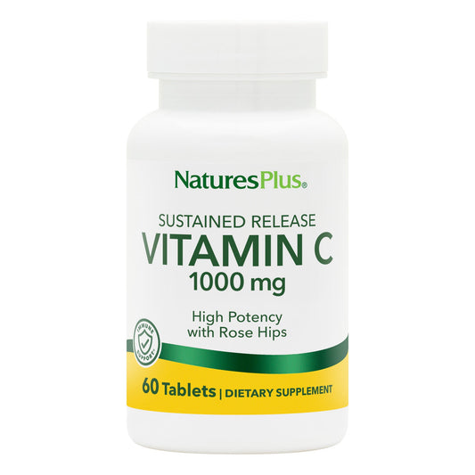 Vitamin C 1000 mg with Rose Hips Sustained Release Tablets