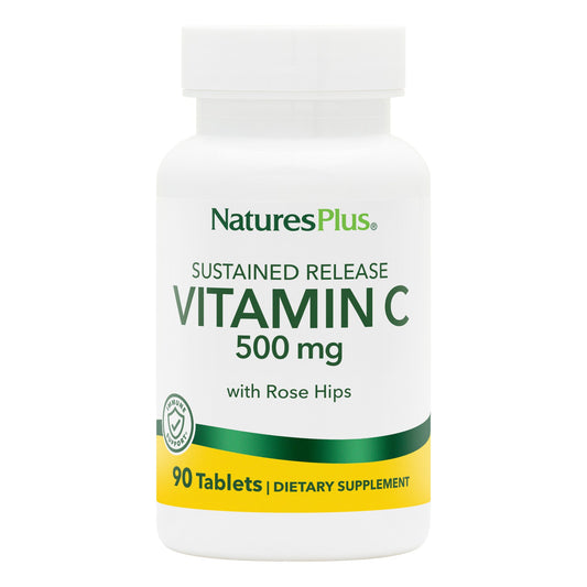 Vitamin C 500 mg with Rose Hips Sustained Release Tablets