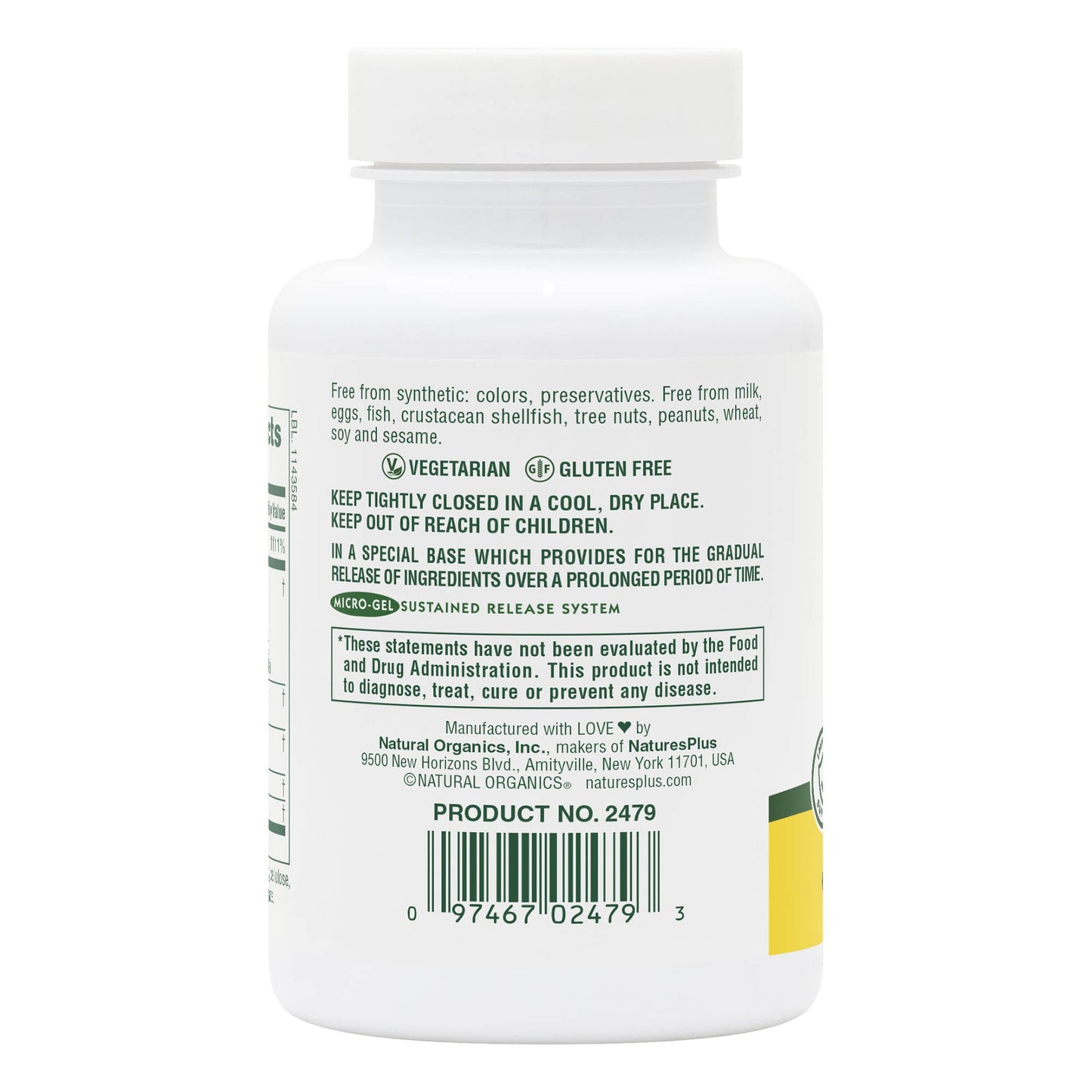 Super C Complex Sustained Release Tablets