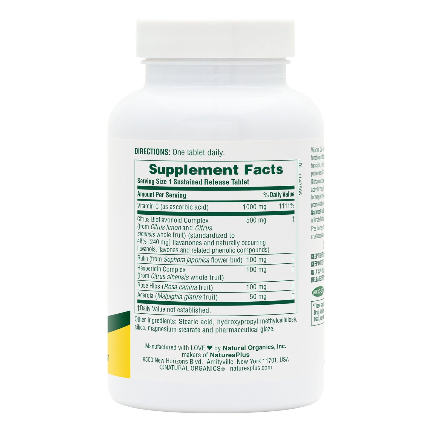 Super C Complex Sustained Release Tablets