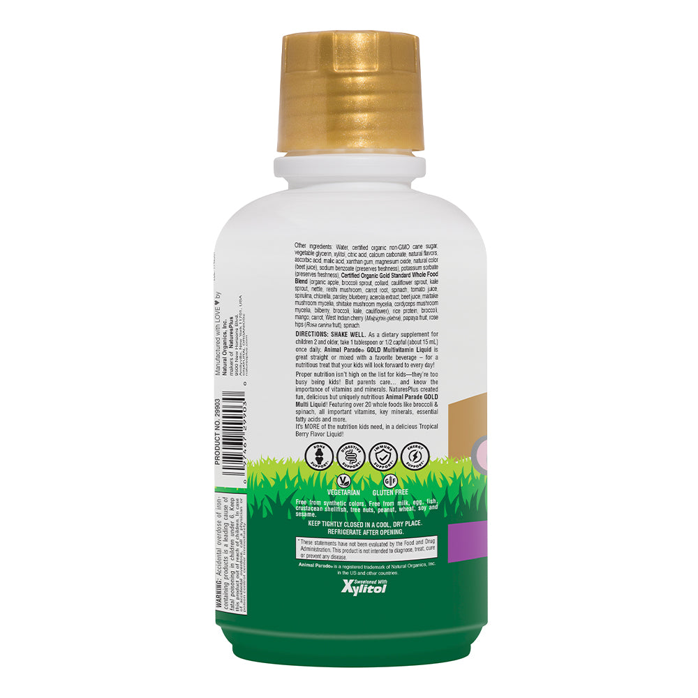 Animal Parade® GOLD Multivitamin Children’s Liquid