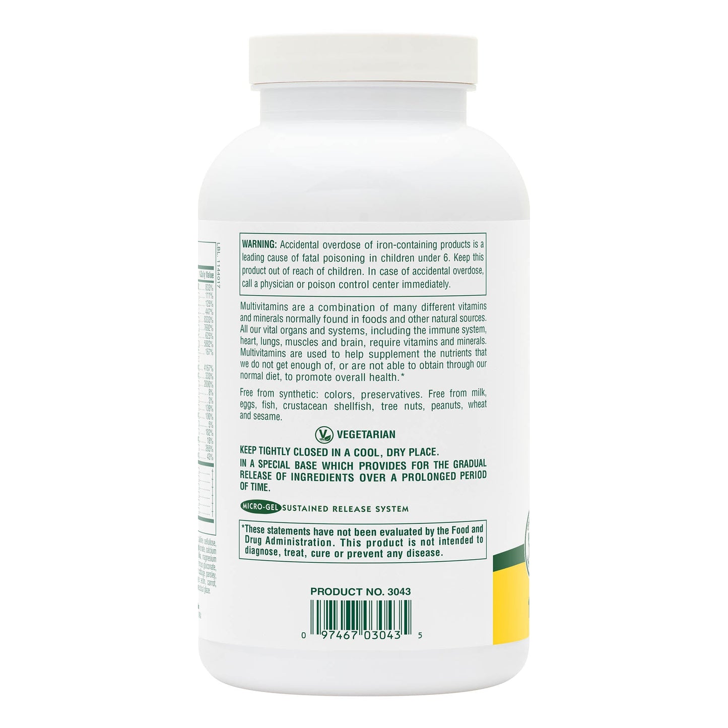 Ultra II® Multi-Nutrient Sustained Release Tablets