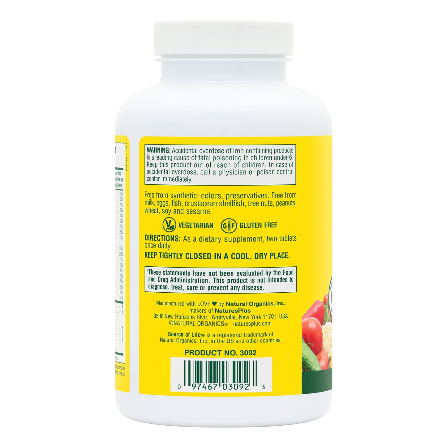 Source of Life® Prenatal Multivitamin Tablets