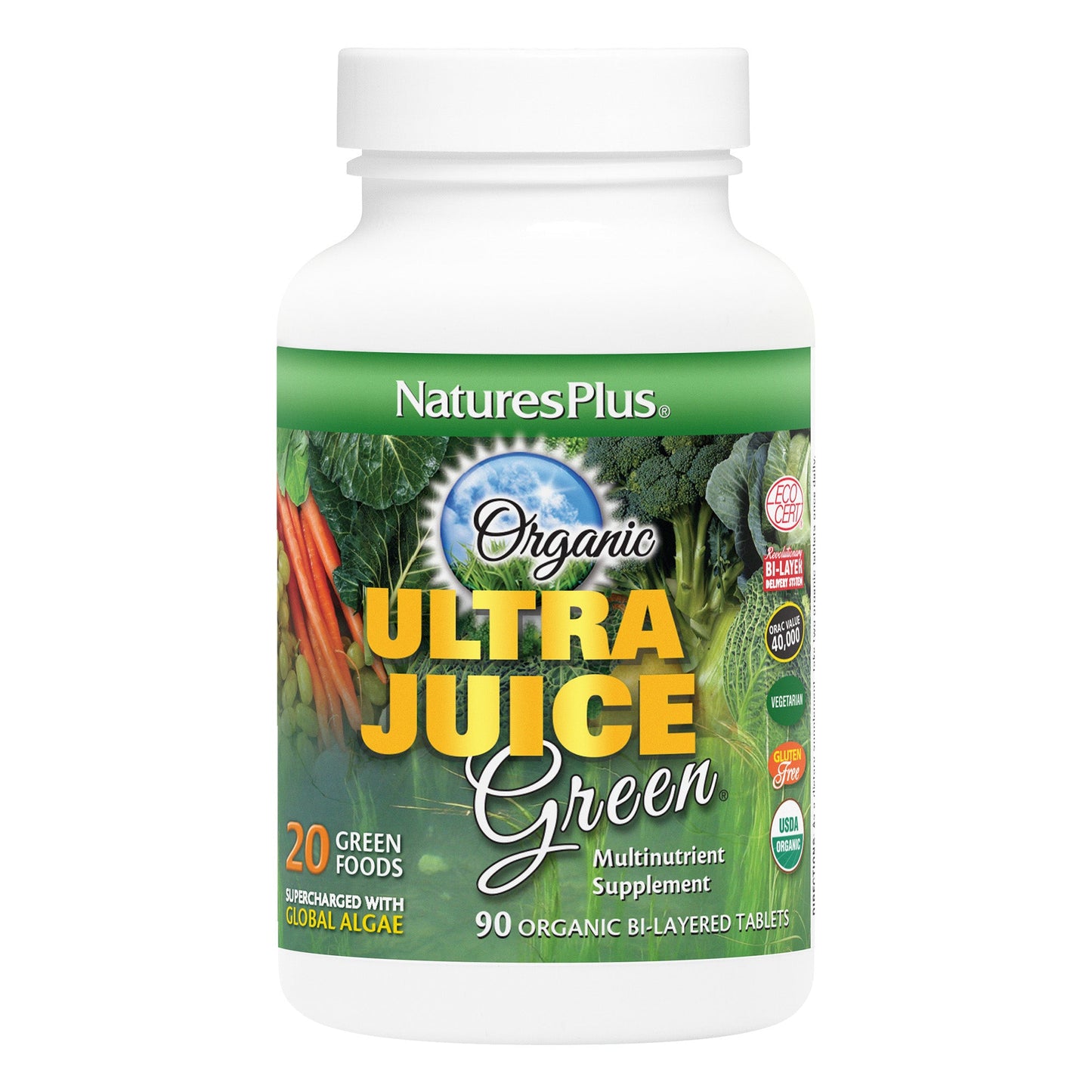 Ultra Juice Green® Bi-Layered Tablets