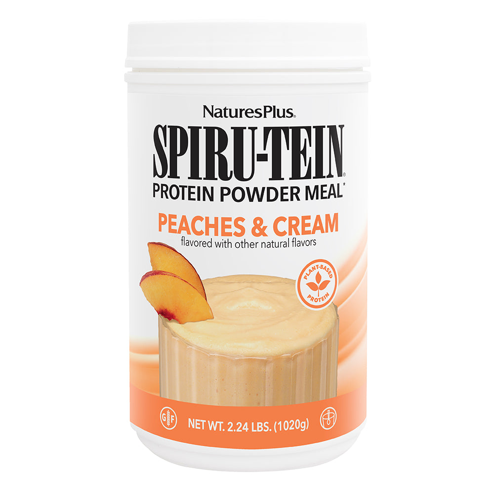 SPIRU-TEIN® Protein Powder Meal** - Peaches & Cream