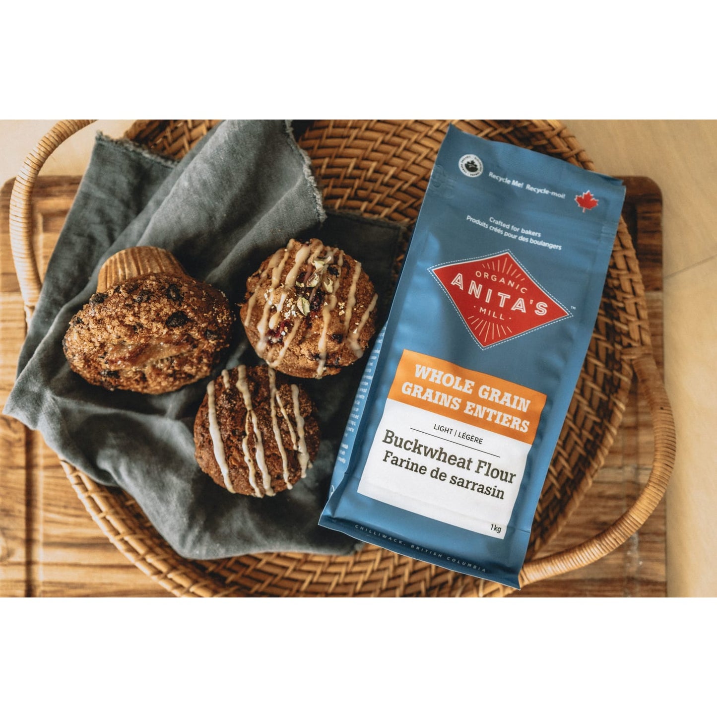 Whole Grain Light Buckwheat Flour