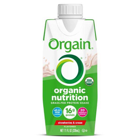 Organic Nutrition Shake - Strawberries & Cream