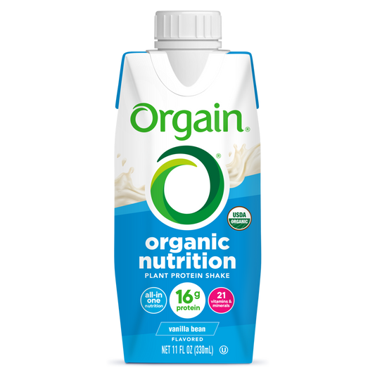 Vegan Organic Nutrition Shake - Vanilla Bean