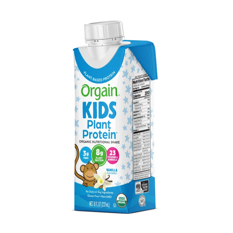 Kids Organic Plant Protein Nutritional Shake - Vanilla