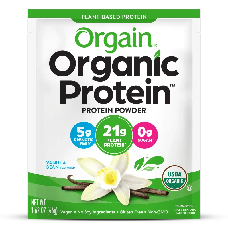 Organic Protein™ Plant Based Protein Powder - Vanilla Bean