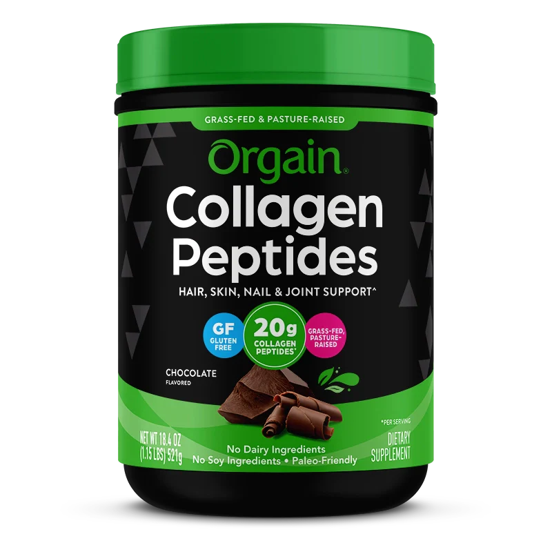 Grass Fed Pasture Raised Collagen Peptides - Chocolate