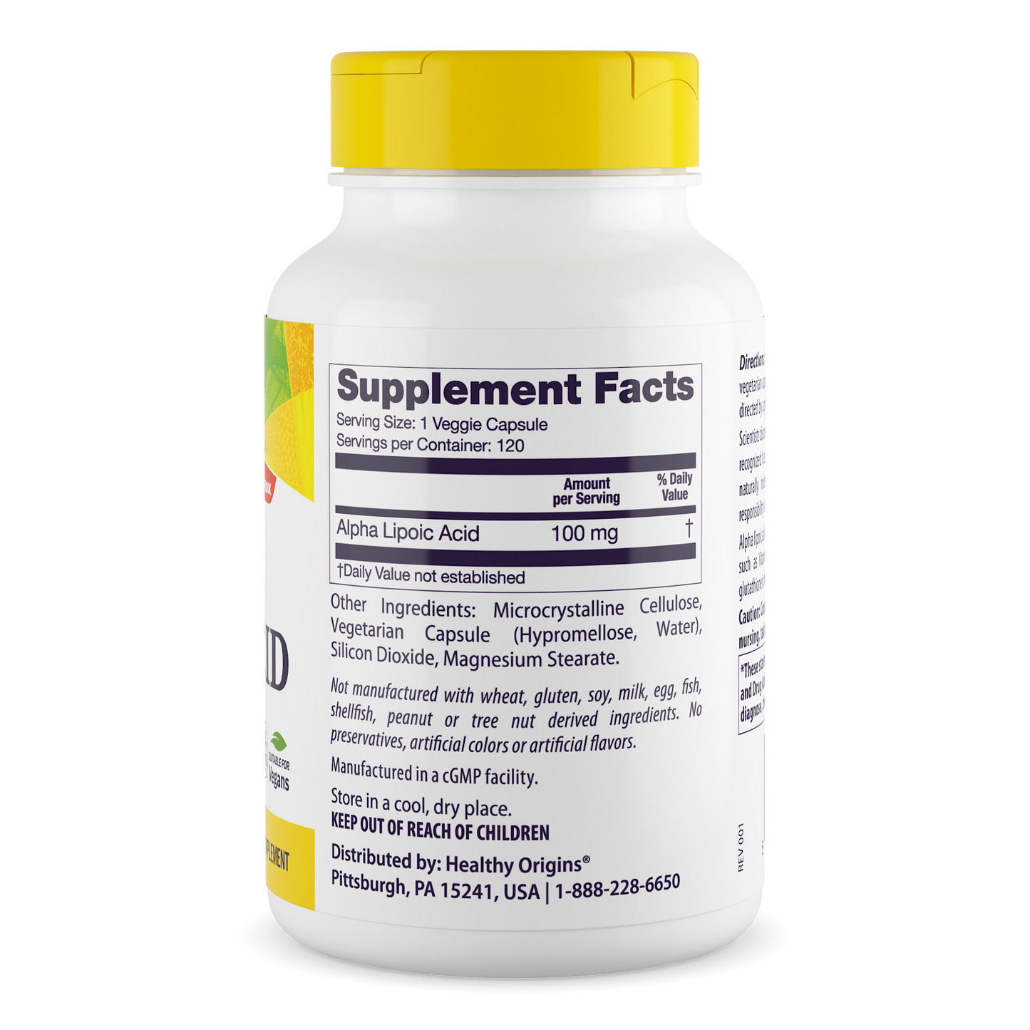 Alpha Lipoic Acid 100mg