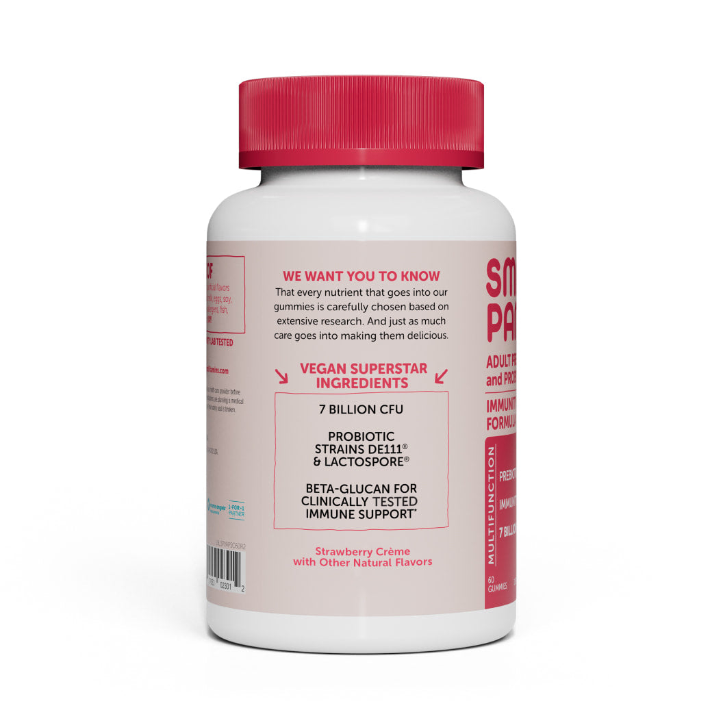 Adult Prebiotic and Probiotic Immunity Formula - Strawberry Créme