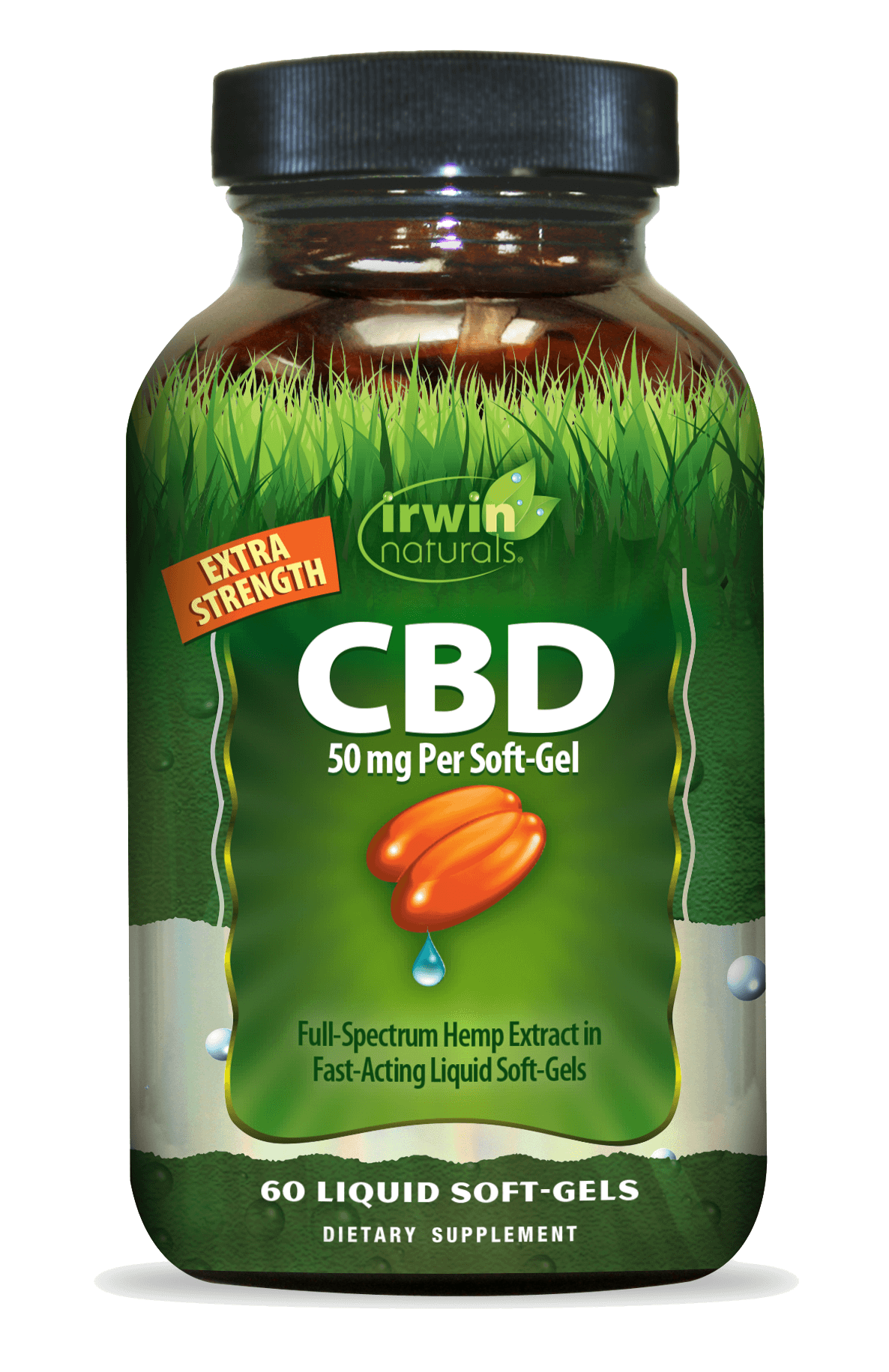 CBD + 50mg Per Soft-Gel 60ct