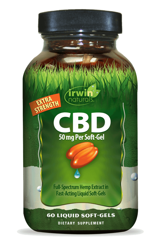 CBD + 50mg Per Soft-Gel 60ct