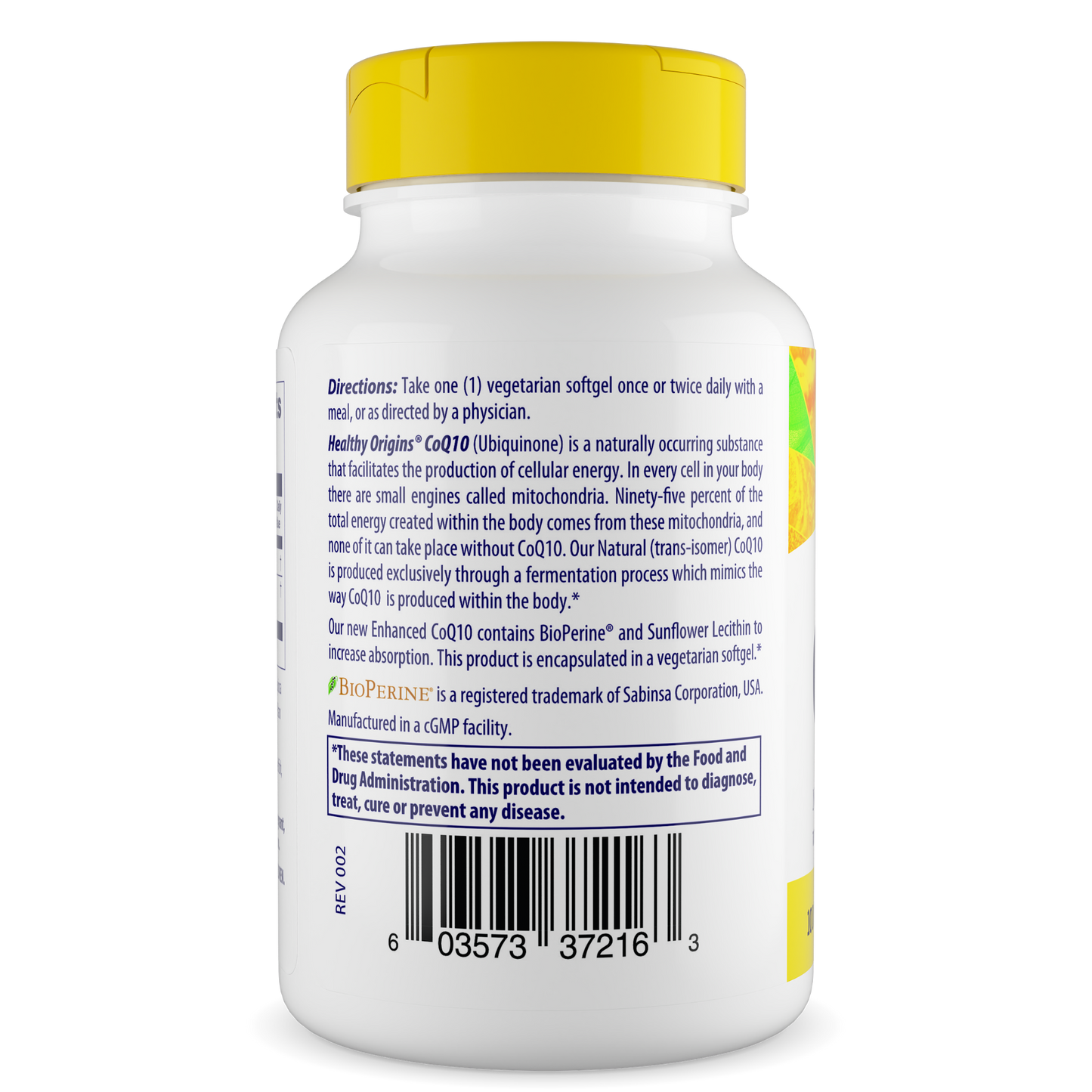 Enhanced CoQ10 (BioPerine®) 100mg