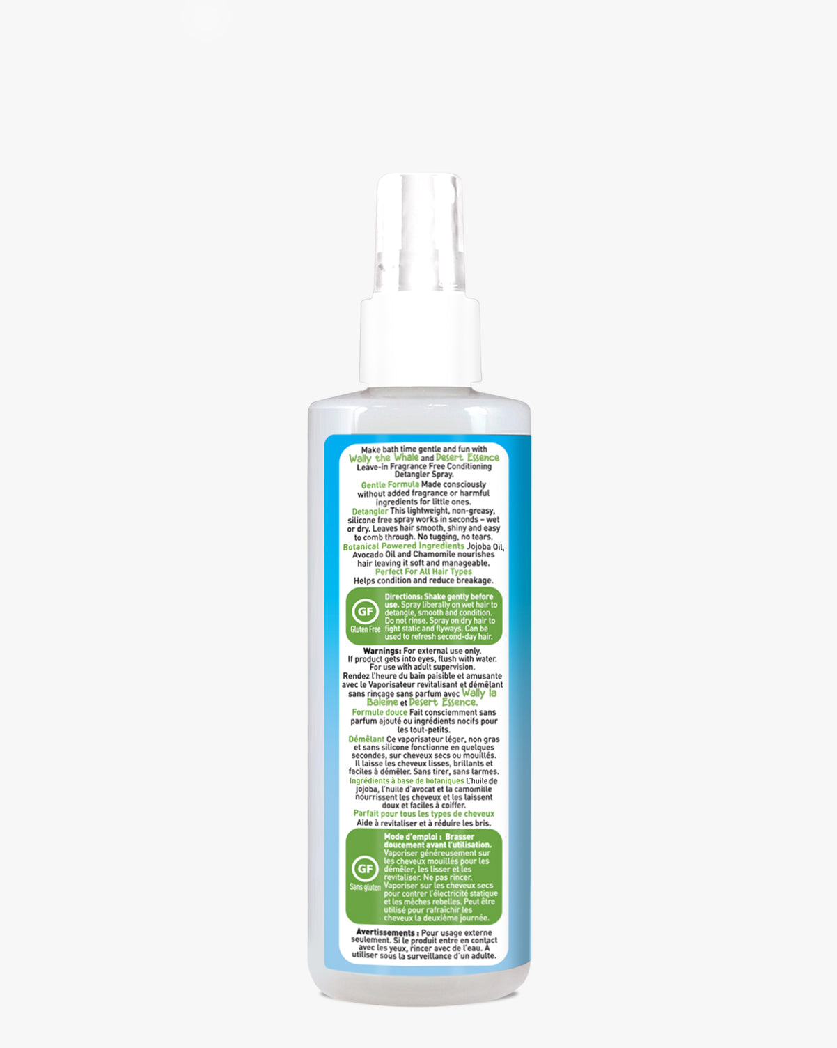 Fragrance Free Conditioning Detangler Spray for Kids 8 fl. oz.