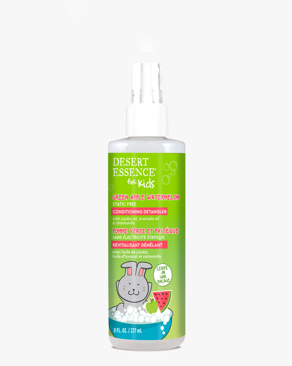Green Apple Watermelon Conditioning Detangler Spray for Kids 8 fl. oz.