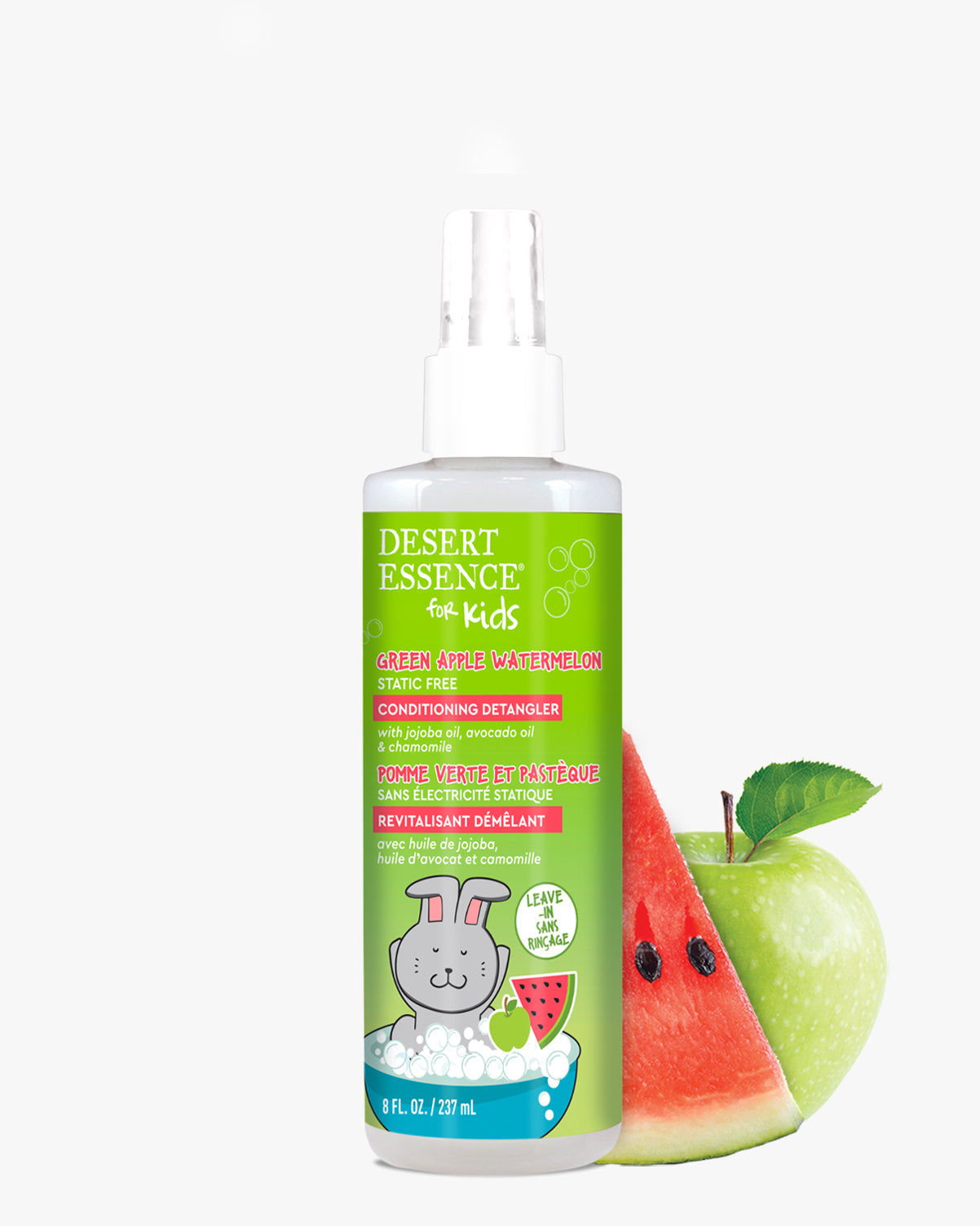 Green Apple Watermelon Conditioning Detangler Spray for Kids 8 fl. oz.