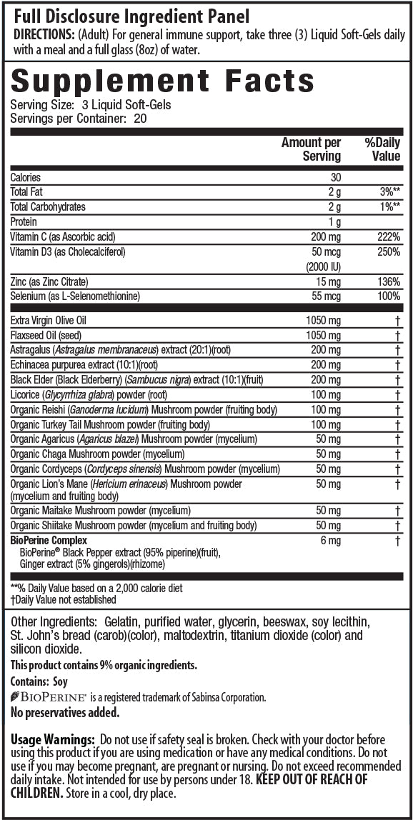 Global Wellness Immuno-Shield with Elderberry