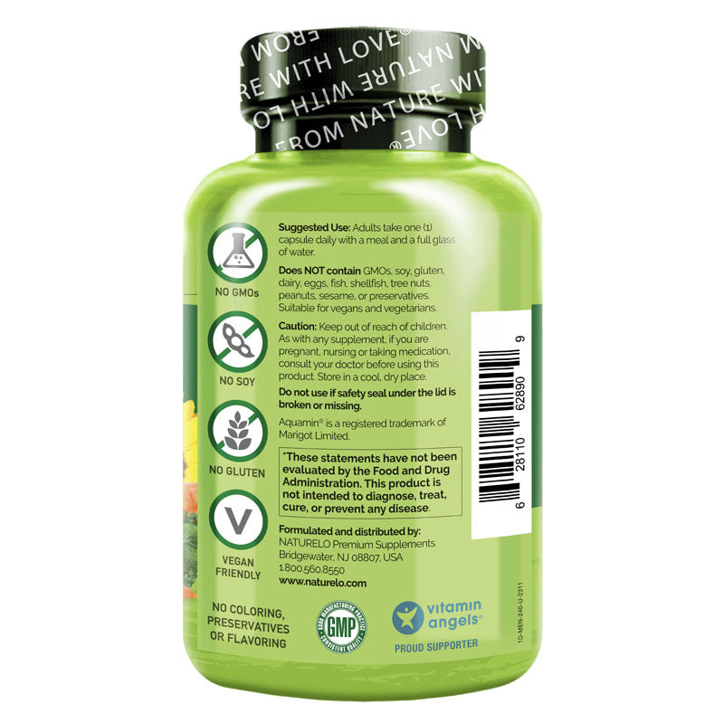 One Daily Multivitamin for Men - Vegan Friendly, Plant-Based, Whole Food Vitamin