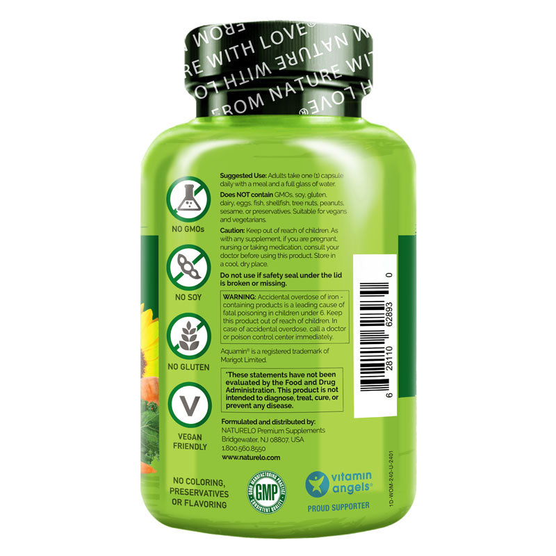 One Daily Multivitamin for Women - Vegan Friendly, Plant-Based, Whole Food Vitamin