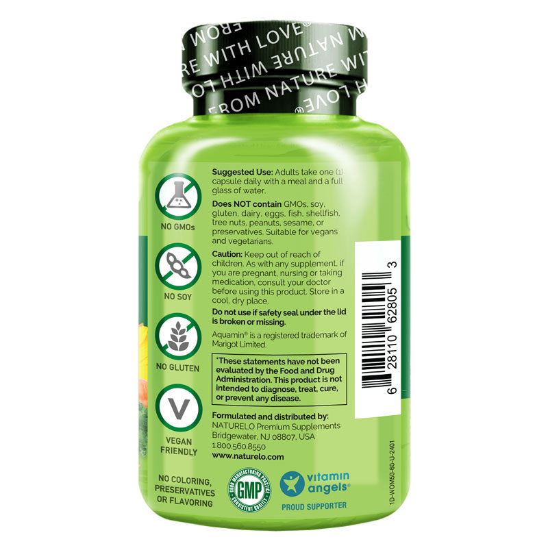 One Daily Multivitamin for Women Over 50 - Vegan Friendly, Plant-Based, Whole Food Vitamin