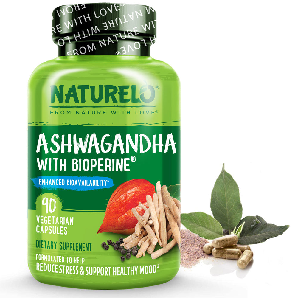 Ashwagandha Root Powder Supplement with Bioperine