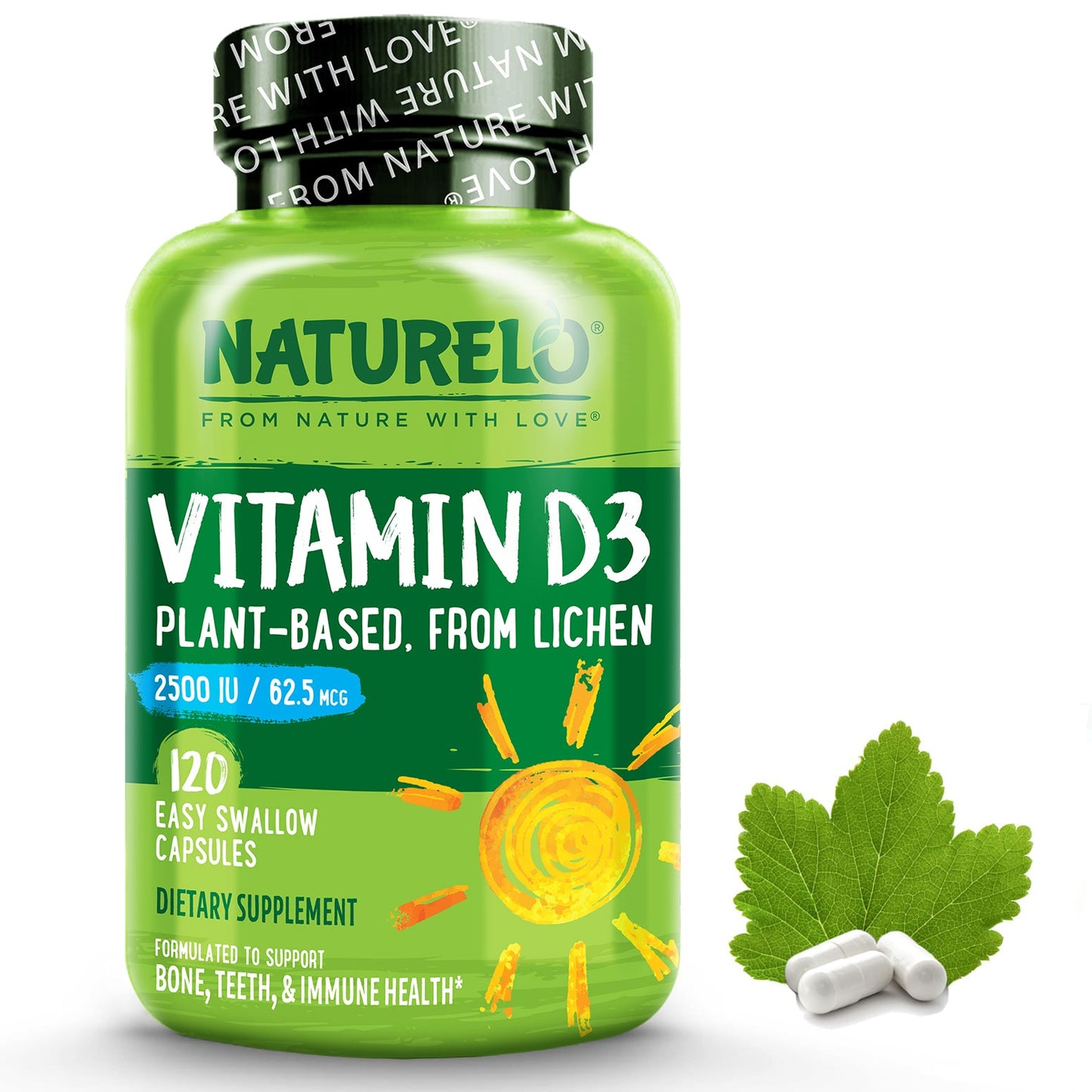 Vegan Vitamin D3, 2500 IU