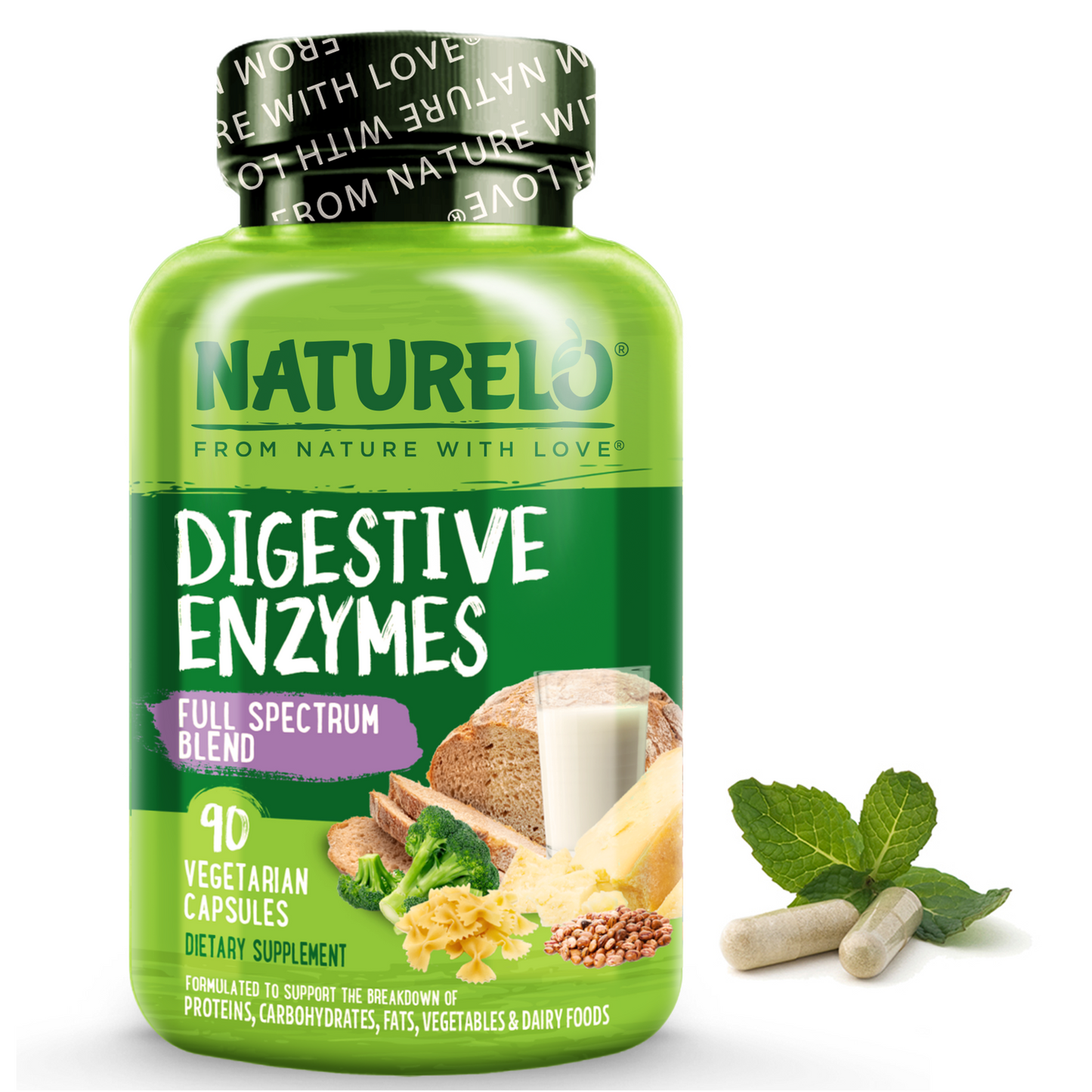 Digestive Enzymes, Full Spectrum Blend