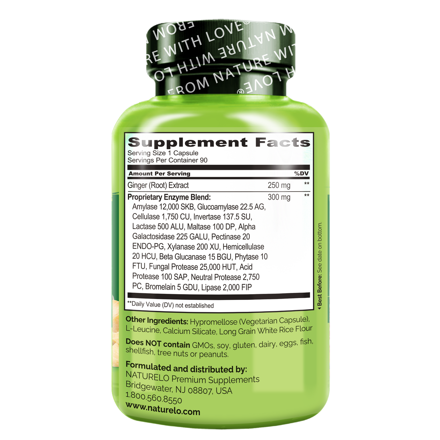 Digestive Enzymes, Full Spectrum Blend