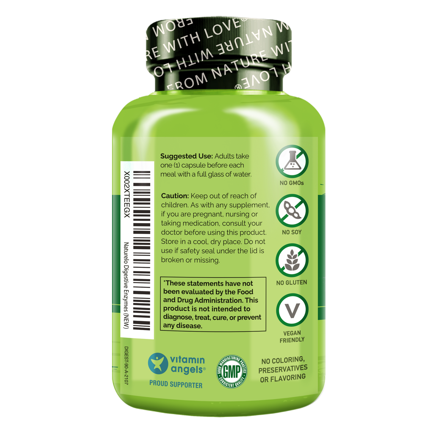 Digestive Enzymes, Full Spectrum Blend