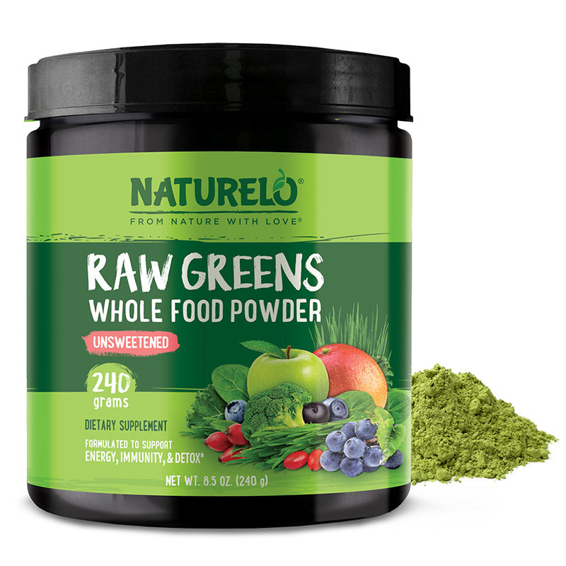 Raw Greens Superfood Powder, Organic Superfood Blend