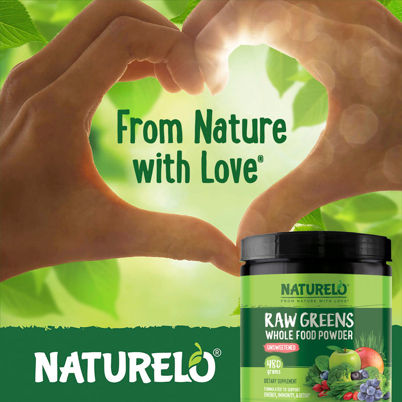 Raw Greens Superfood Powder, Organic Superfood Blend