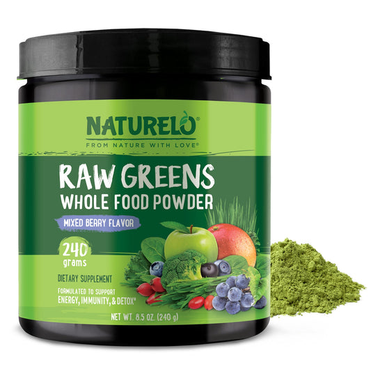 Raw Greens Superfood Powder, Organic Superfood Blend