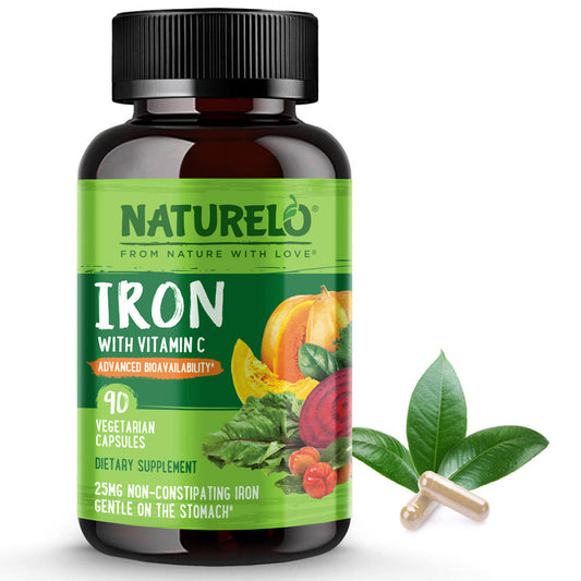 Vegan Iron Supplement with Vitamin C