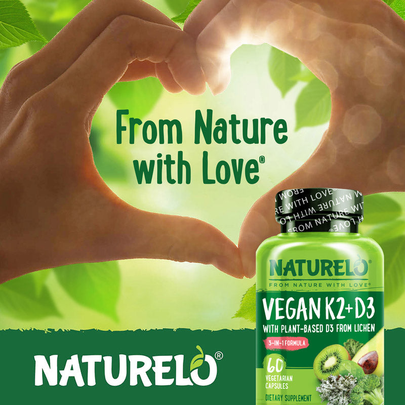 Vegan Vitamin K2 & D3 Supplement