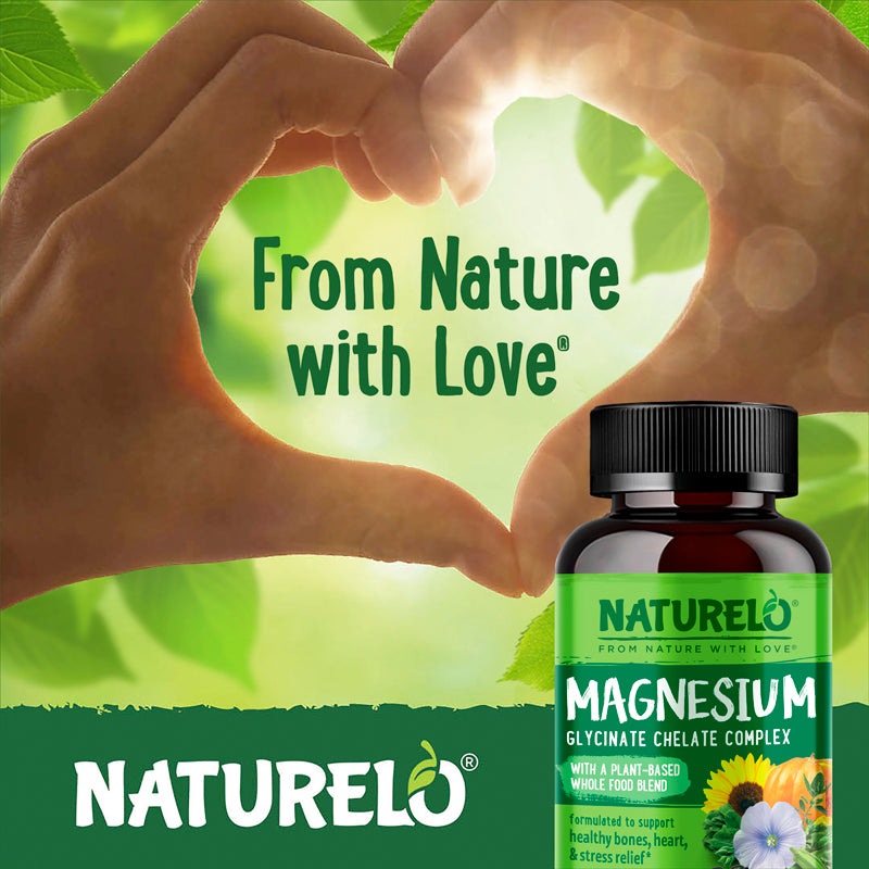 Plant-Based Magnesium Glycinate Complex Supplement