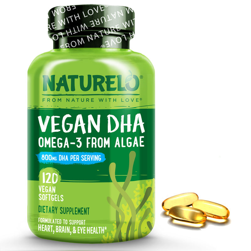 Vegan DHA Supplement with Omega-3 from Algae