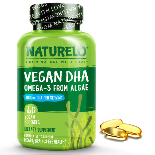 Vegan DHA Supplement with Omega-3 from Algae