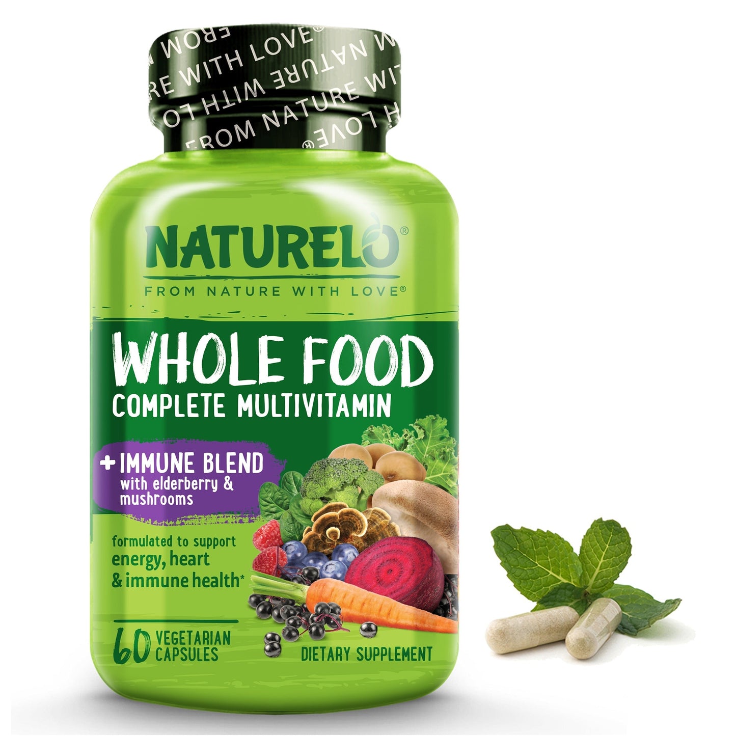 Whole Food Multivitamin with Immune Support Blend