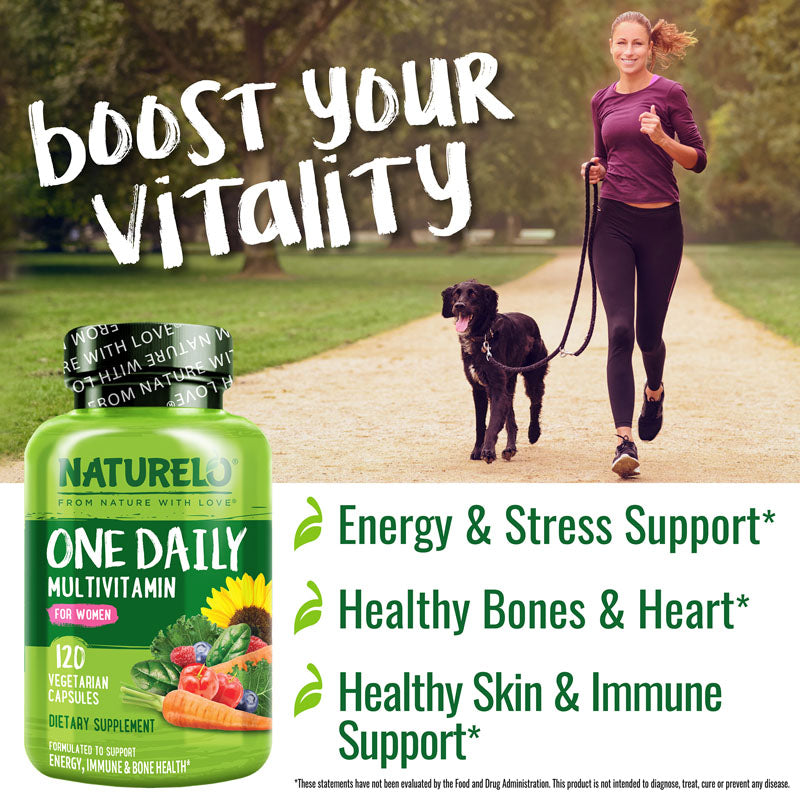 One Daily Multivitamin for Women - Vegan Friendly, Plant-Based, Whole Food Vitamin