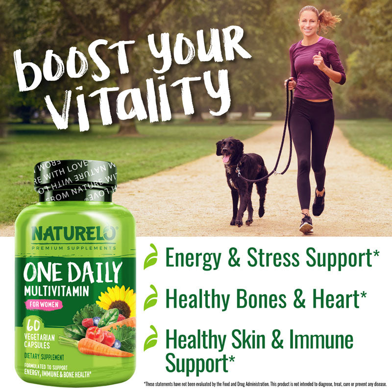 One Daily Multivitamin for Women - Vegan Friendly, Plant-Based, Whole Food Vitamin